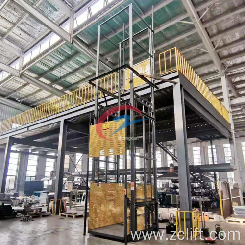 Guide Rail Cargo Lift